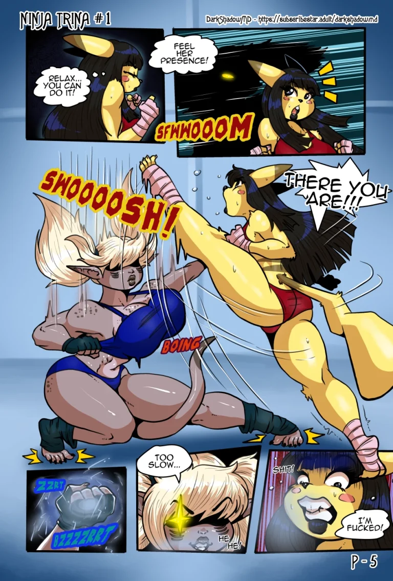 Ninja Trina porn comic picture 7
