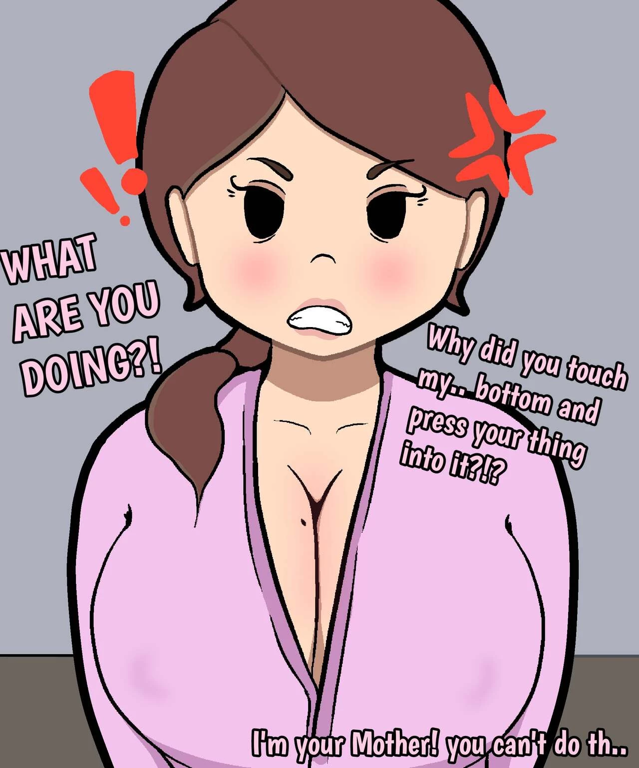 No Nut November: Mom x Son Love Story porn comic picture 10