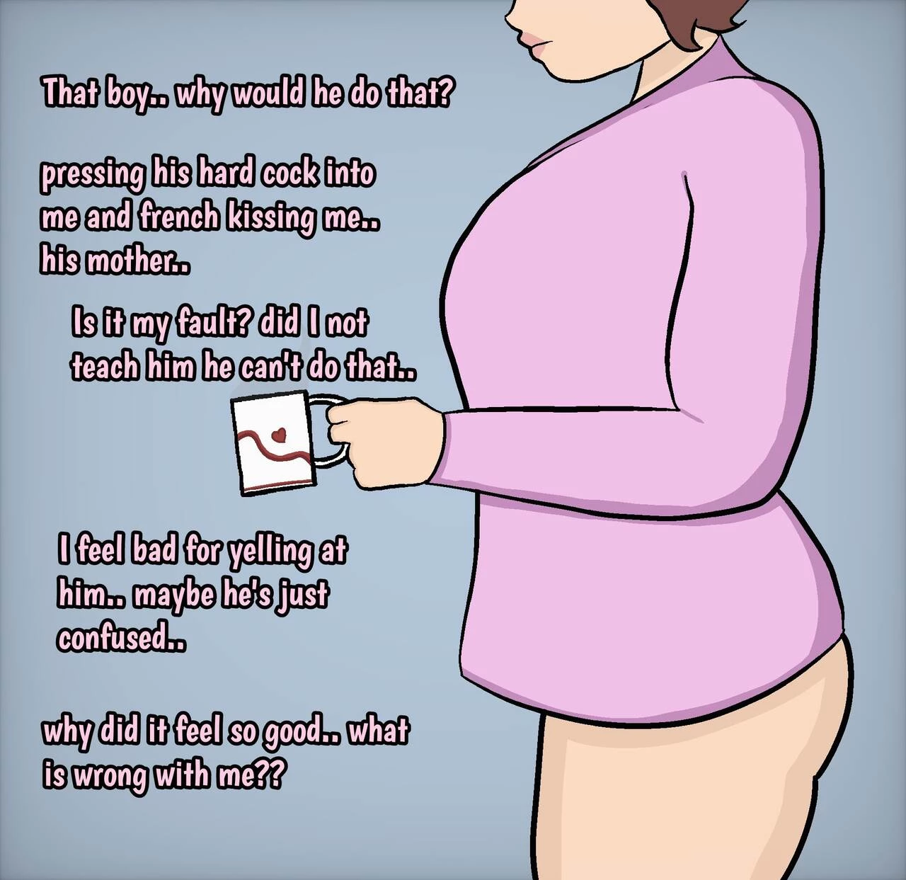 No Nut November: Mom x Son Love Story porn comic picture 15