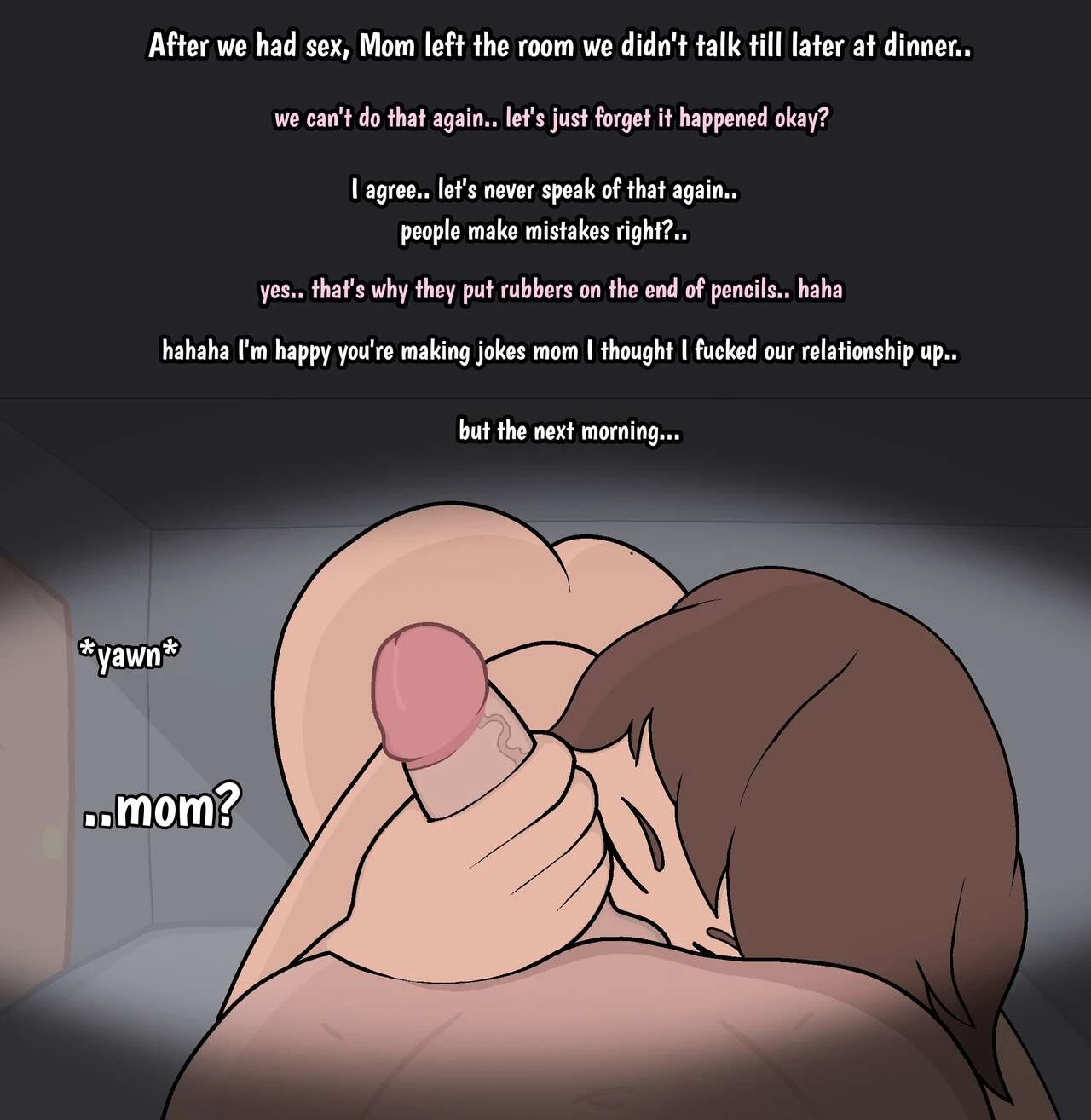 No Nut November: Mom x Son Love Story porn comic picture 30