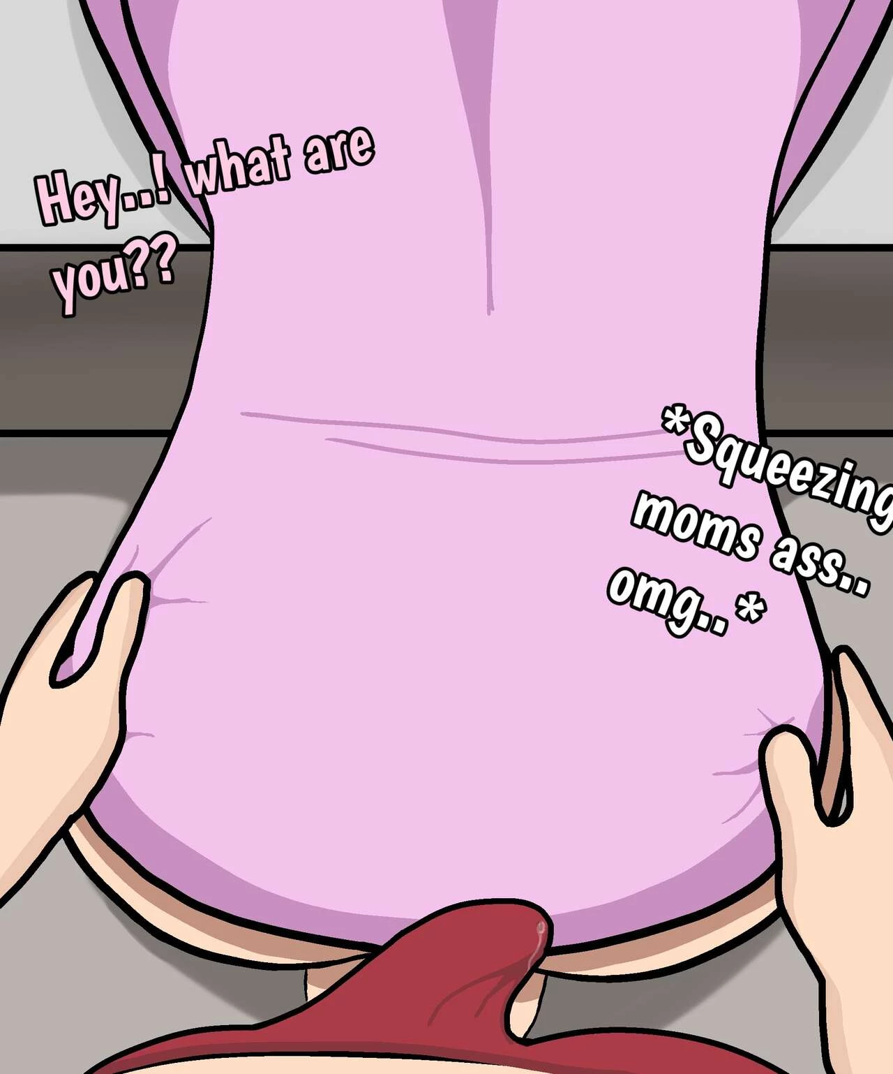 No Nut November: Mom x Son Love Story porn comic picture 9