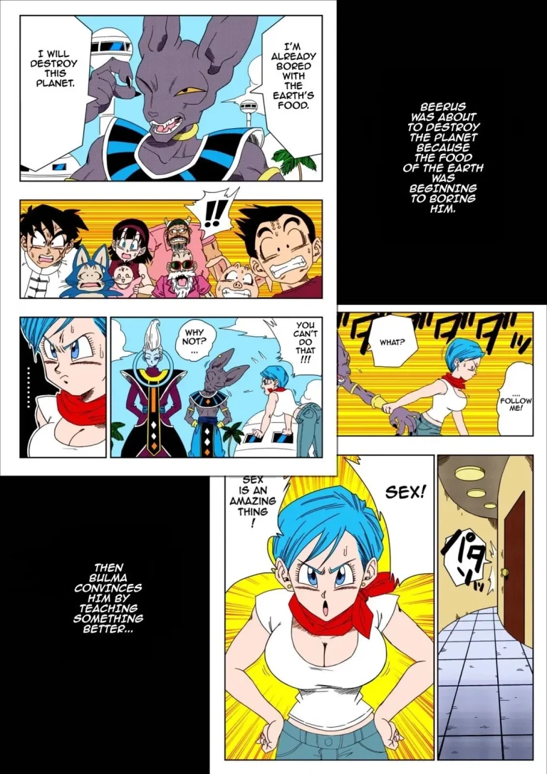 No One Disobeys Beerus! porn comic picture 2