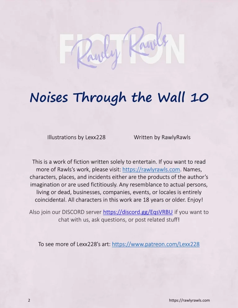 Noises Through the Wall 10: Rawly Rawls Fiction porn comic picture 2