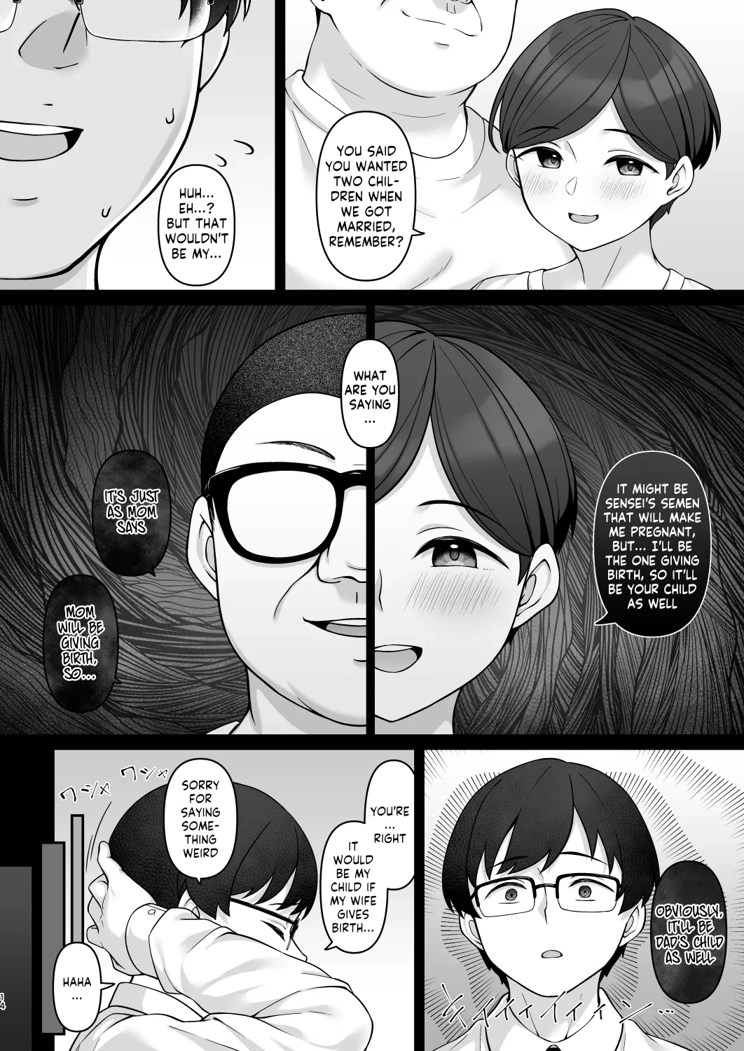 NTR Of The Sasaki Family 2 -Pregnancy Guidance- | Sasaki-ke Saimin NTR Oyakodon 2 -Ninshin Shidou Hen- porn comic picture 12