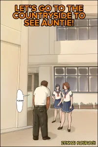 Oba-chan ni Ai ni Inaka ni Ikou! 1 and 2 porn comic picture 1