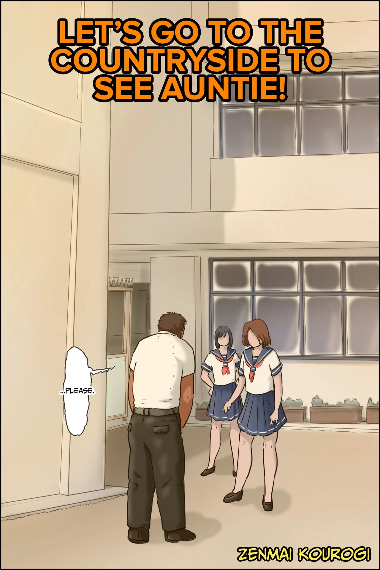 Oba-chan ni Ai ni Inaka ni Ikou! 1 and 2 porn comic picture 1