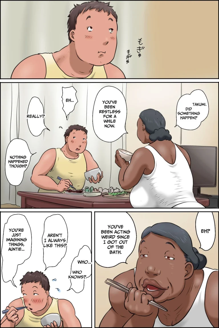 Oba-chan ni Ai ni Inaka ni Ikou! 1 and 2 porn comic picture 17