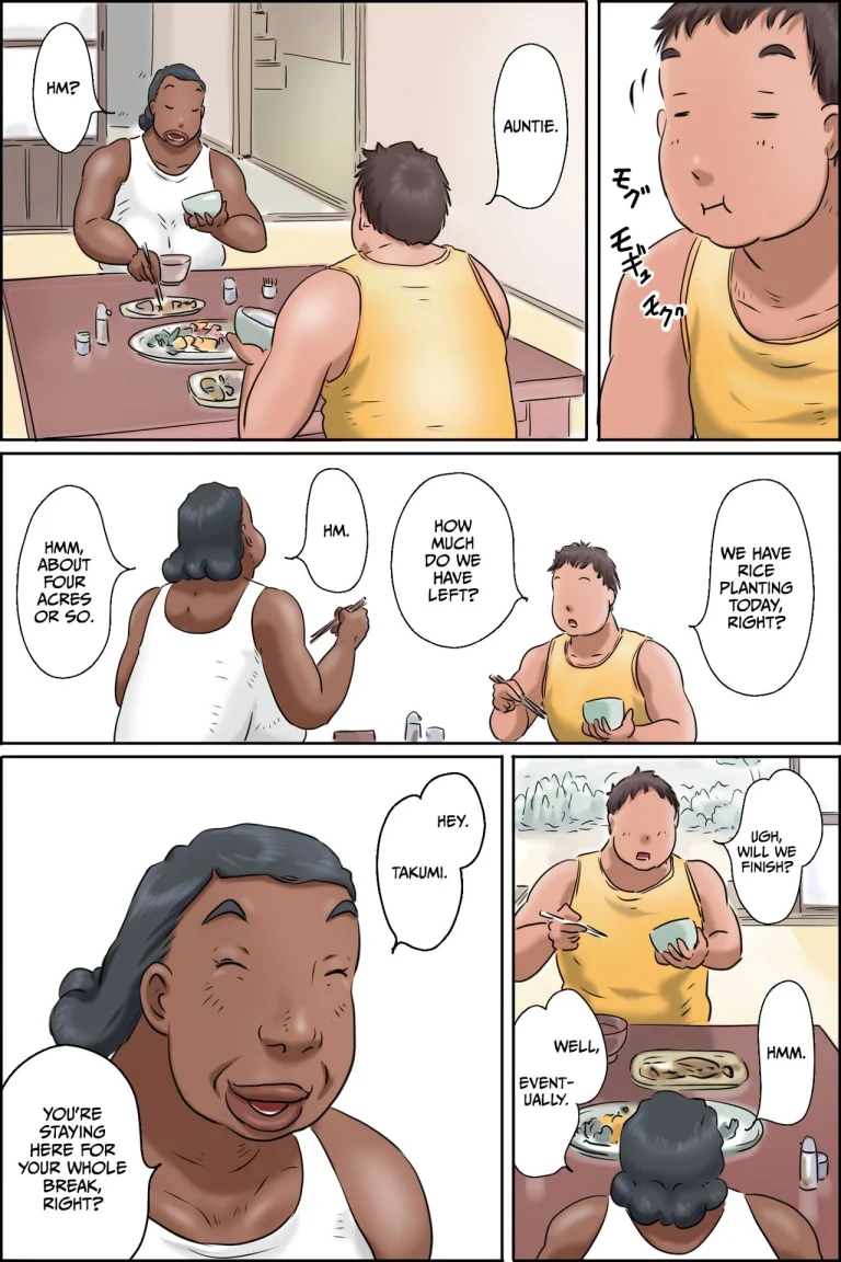 Oba-chan ni Ai ni Inaka ni Ikou! 1 and 2 porn comic picture 83