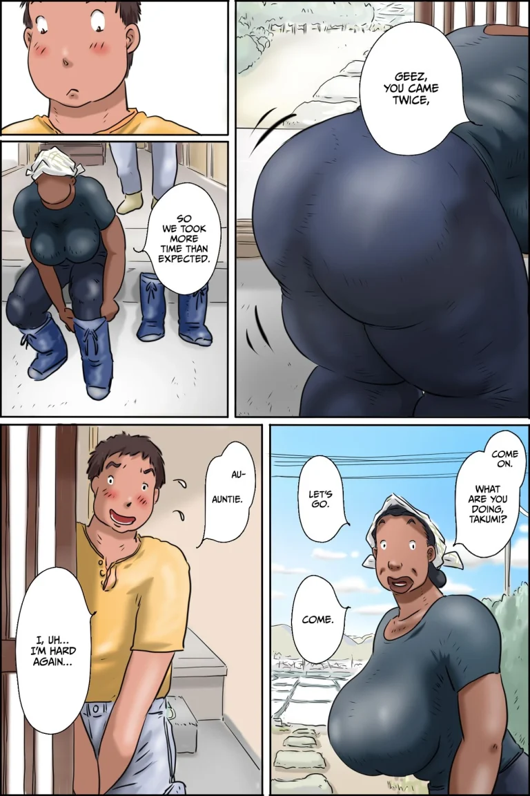 Oba-chan ni Ai ni Inaka ni Ikou! 1 and 2 porn comic picture 91