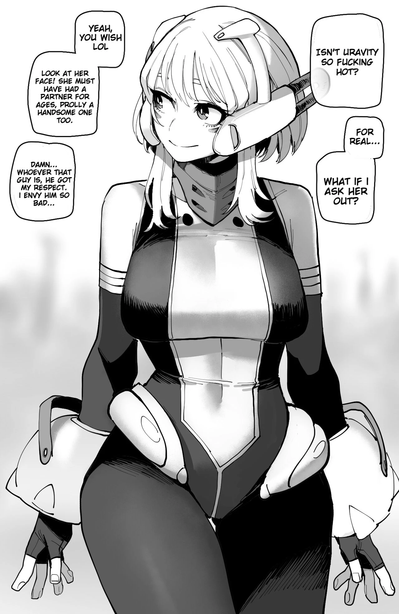 Ochaco porn comic picture 1