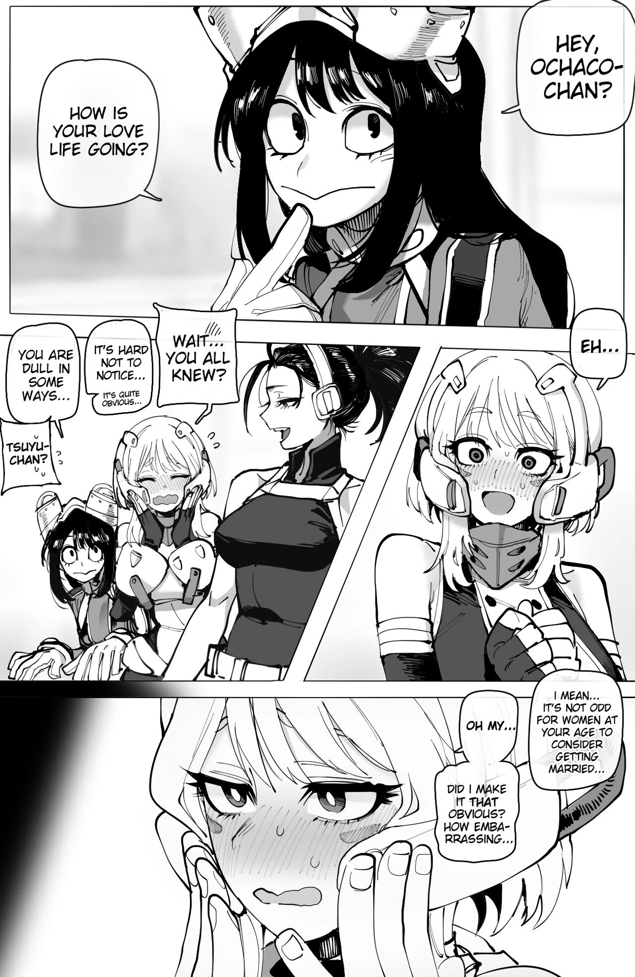 Ochaco porn comic picture 2