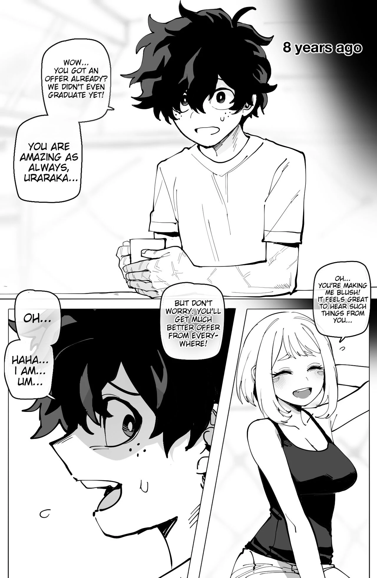 Ochaco porn comic picture 3