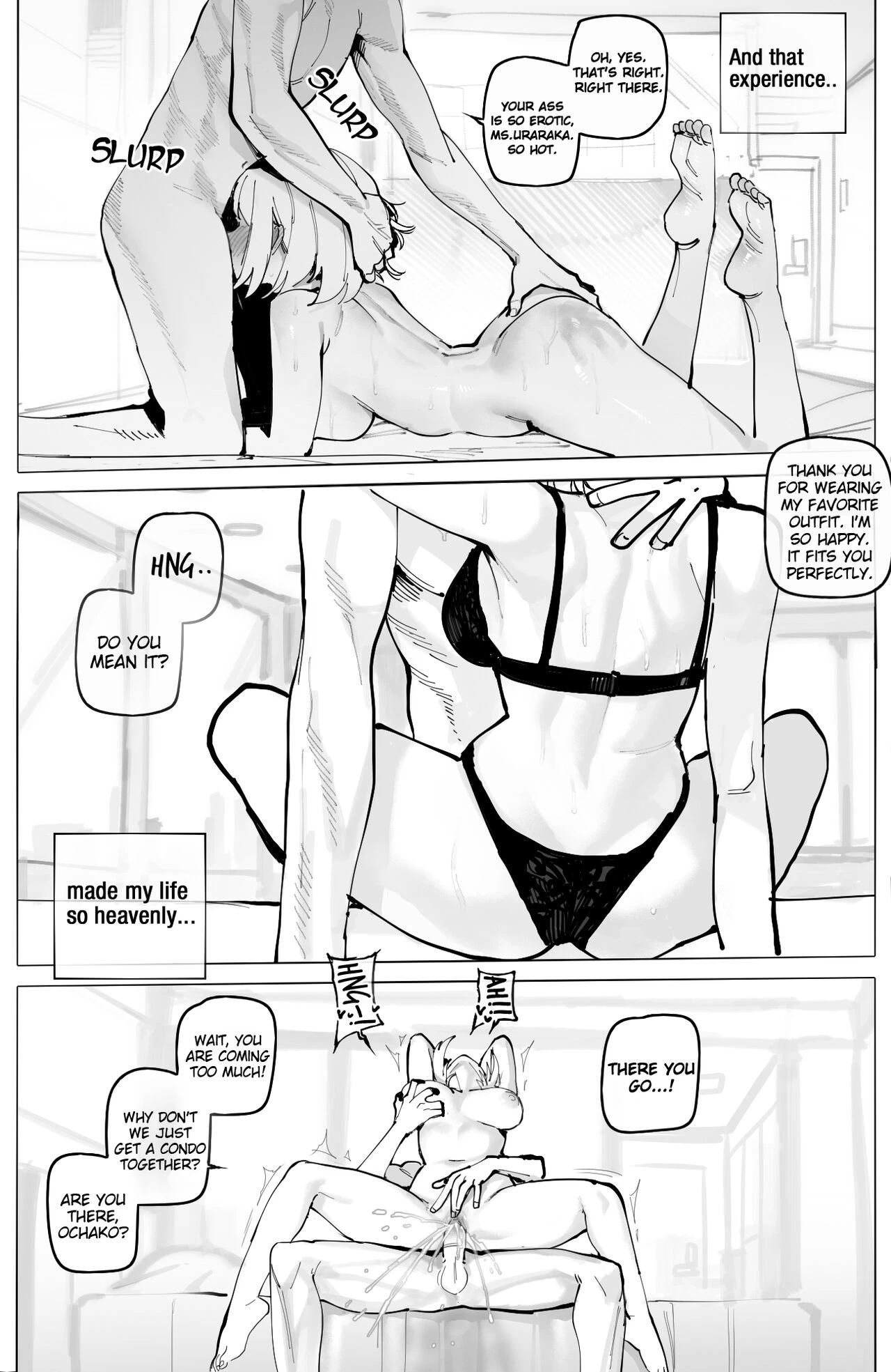 Ochaco porn comic picture 8