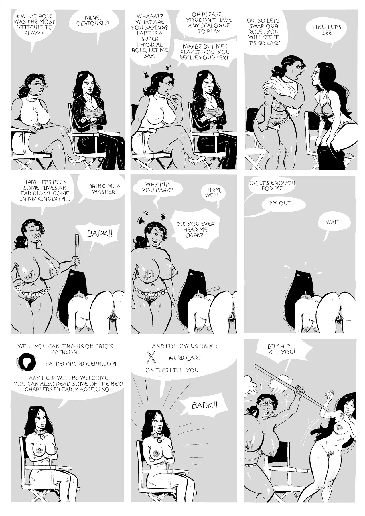 Oestrus 3: The Queen porn comic picture 26