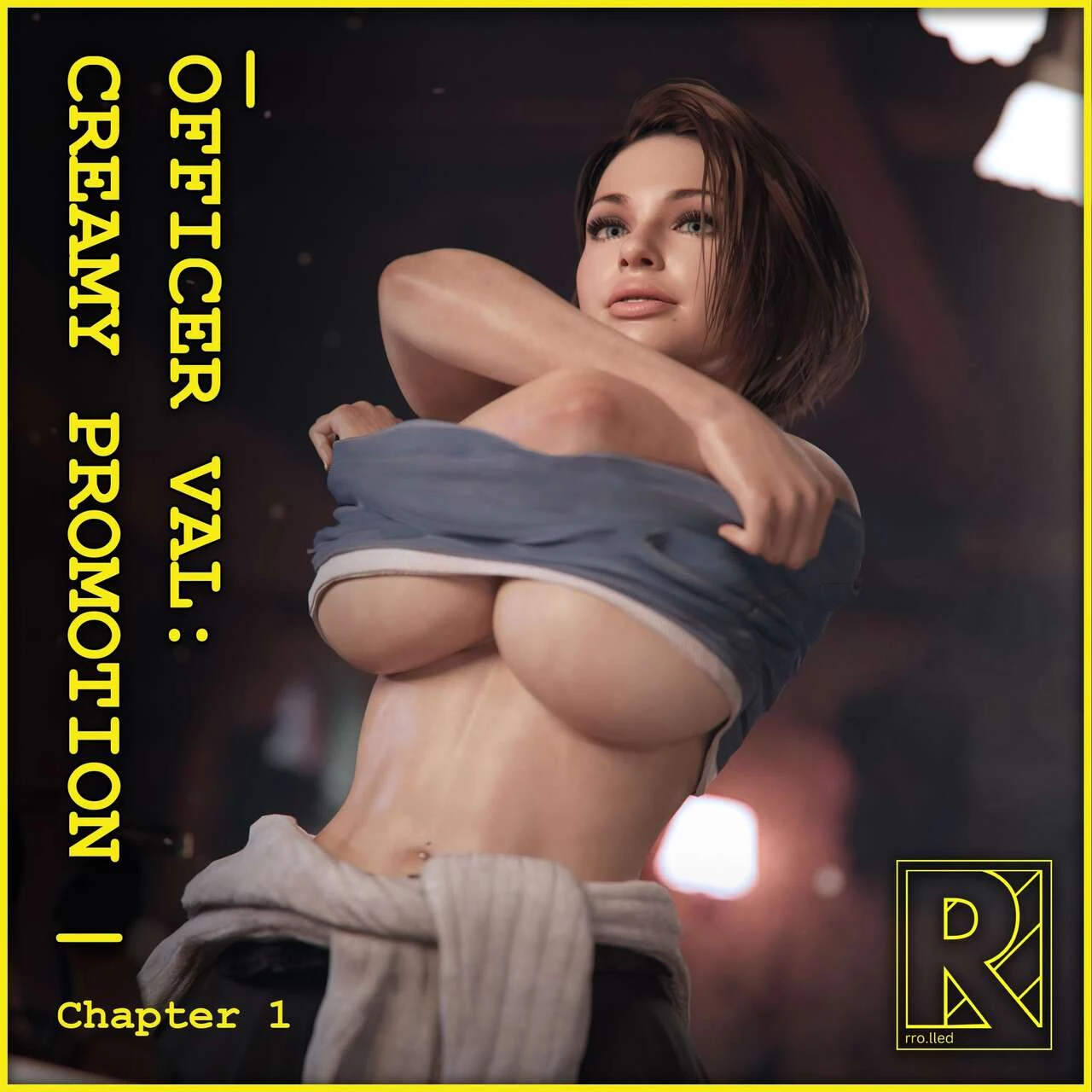 Offecer Val: Creamy Promotion porn comic picture 1