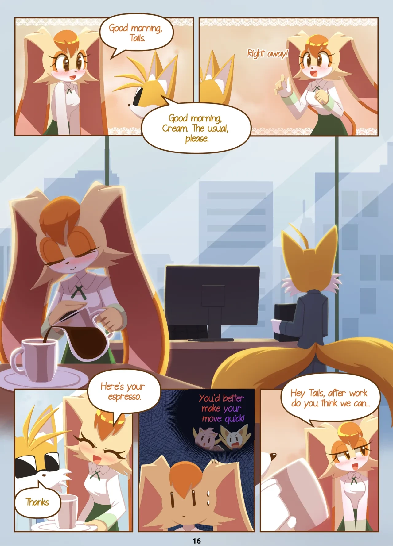 Office Love porn comic picture 17