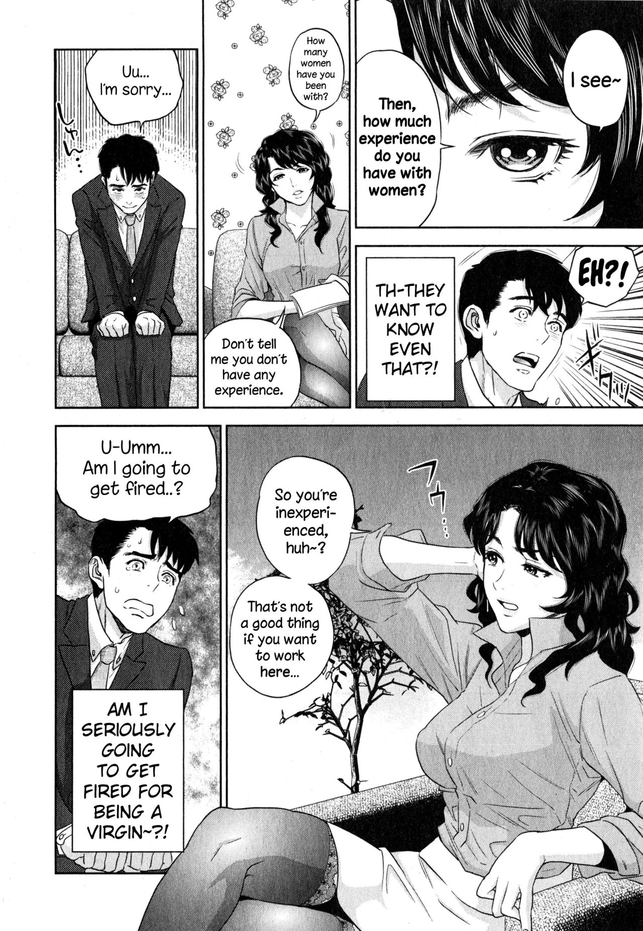 Office Love Scramble | Yuuwaku Office porn comic picture 14