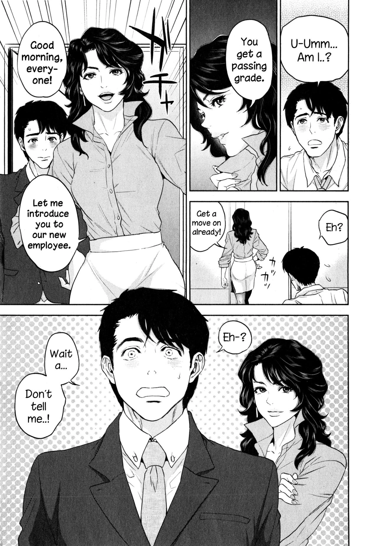 Office Love Scramble | Yuuwaku Office porn comic picture 38
