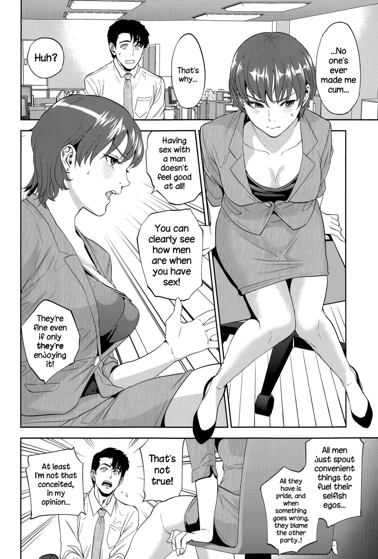 Office Love Scramble | Yuuwaku Office porn comic picture 54