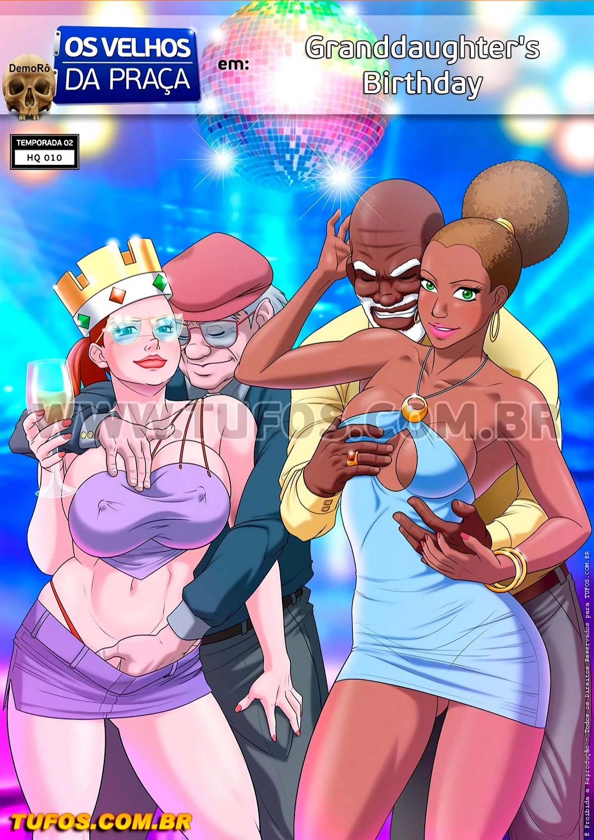 Old Geezers Of The Park 10-11 porn comic picture 1