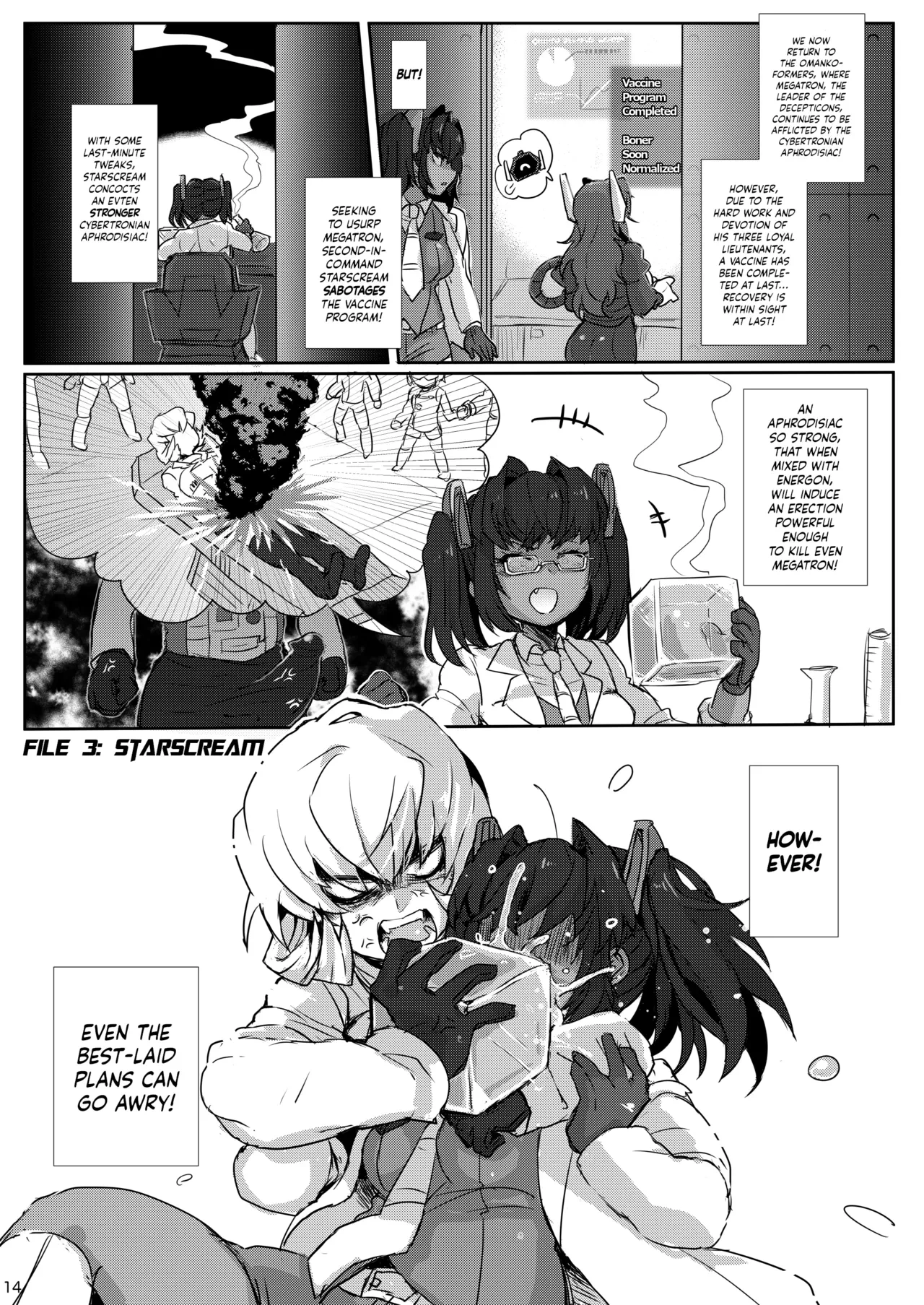 Omankoformers: All Hail Megadick! porn comic picture 13