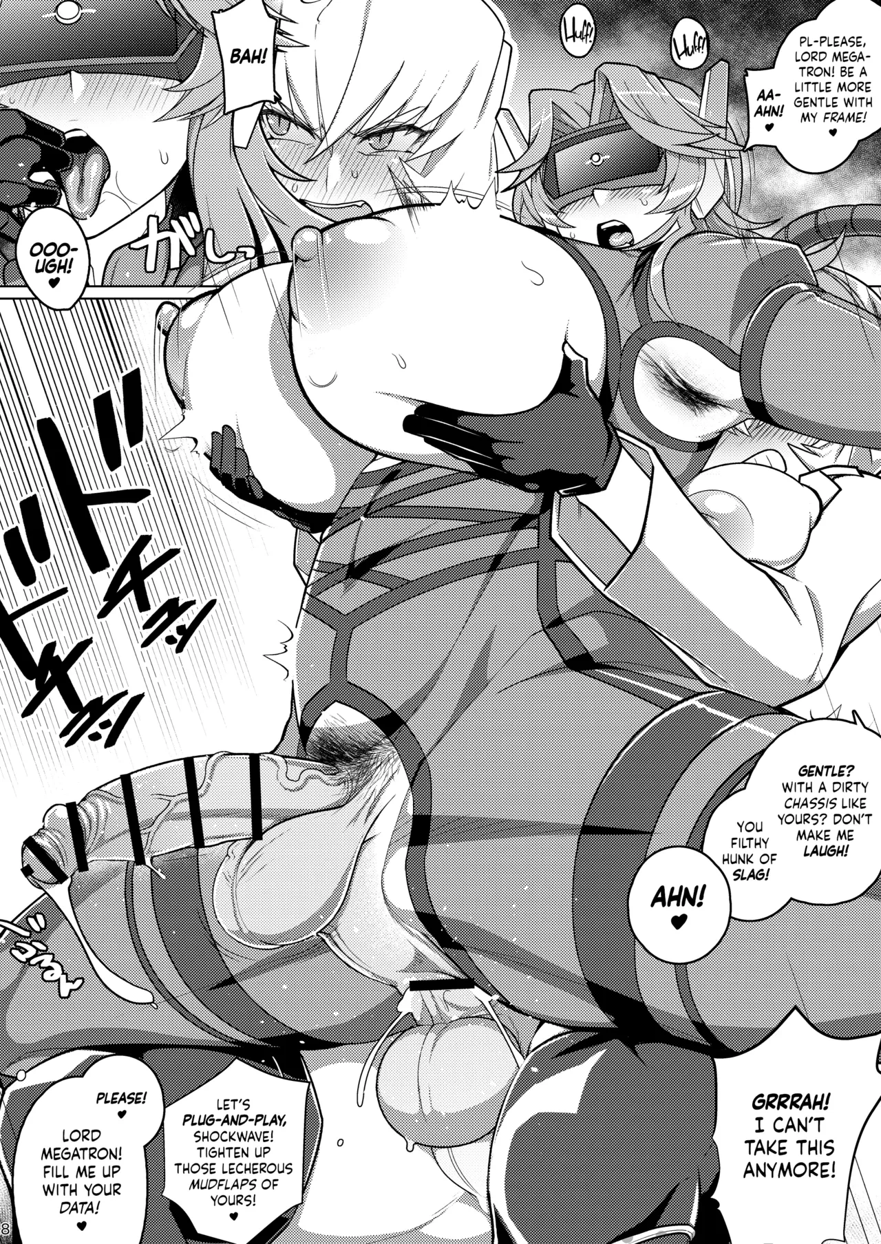 Omankoformers: All Hail Megadick! porn comic picture 17
