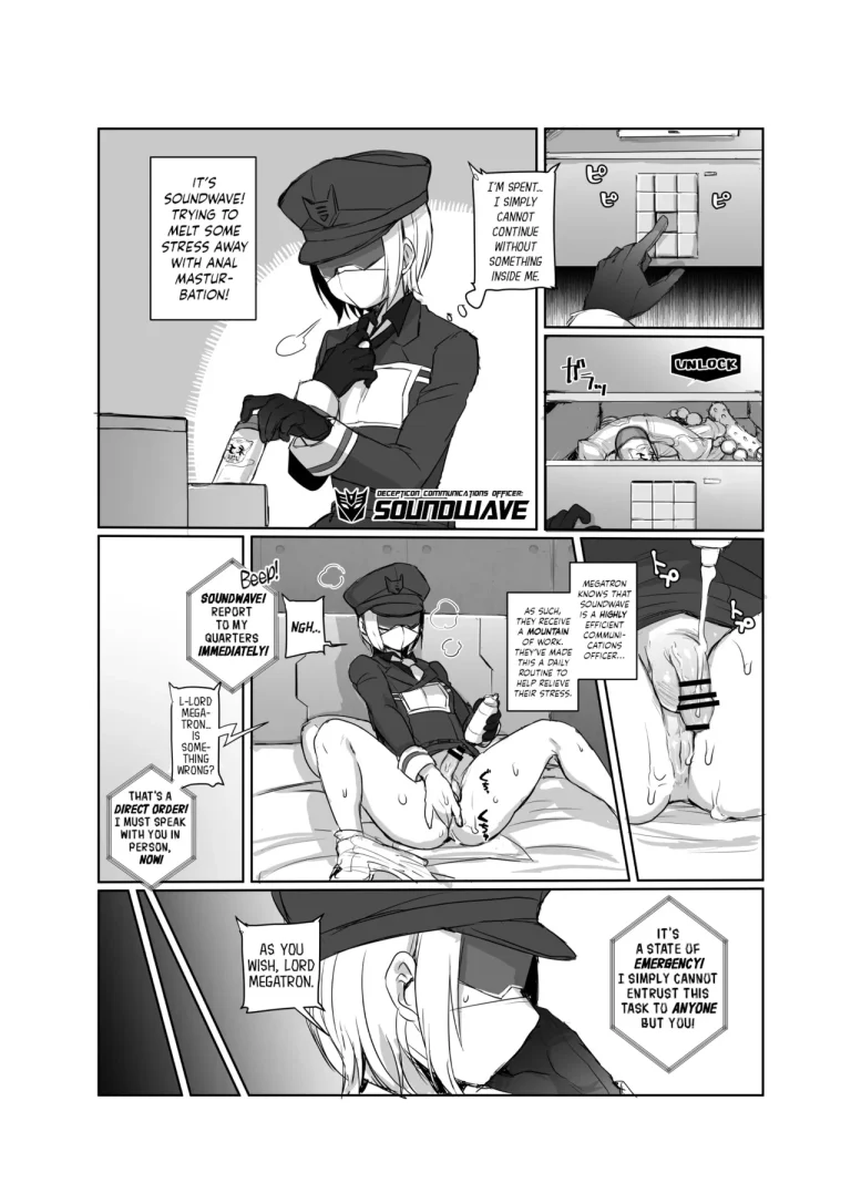 Omankoformers: Spotlight Soundwave porn comic picture 5