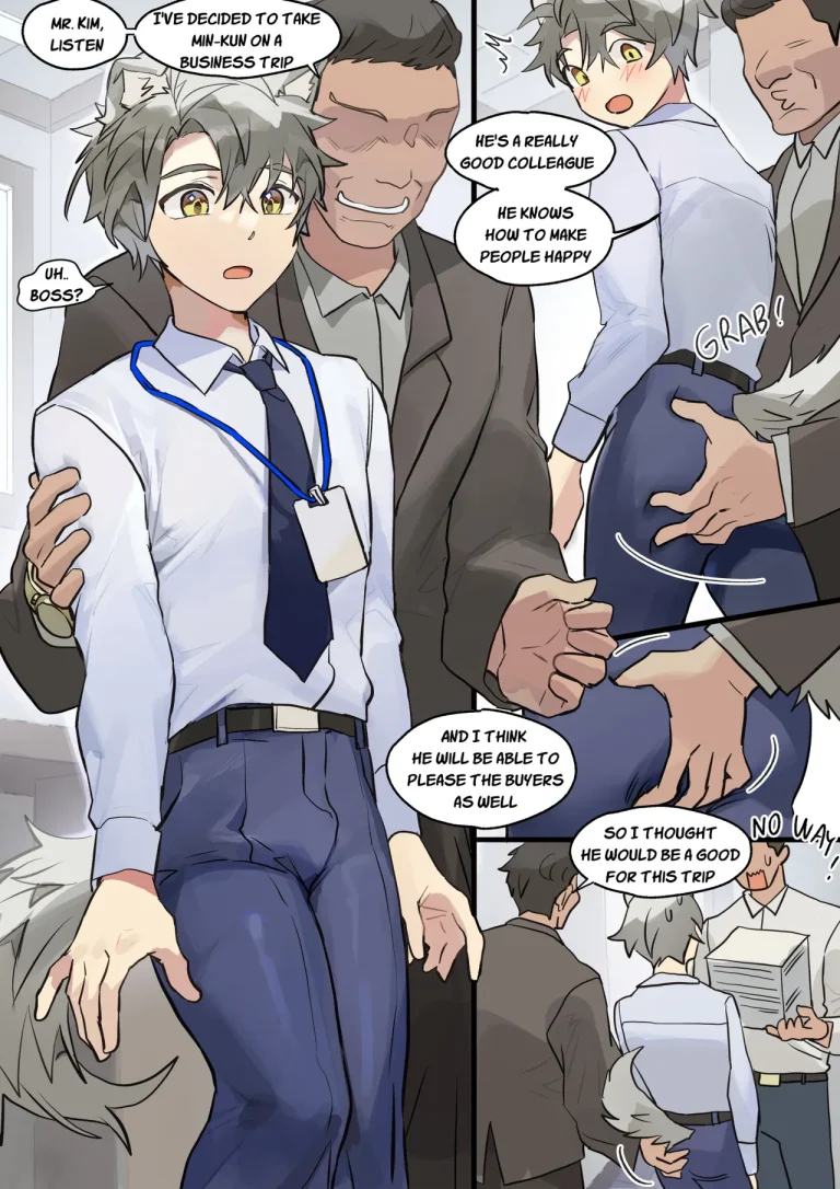 On a Business Trip with Min porn comic picture 1