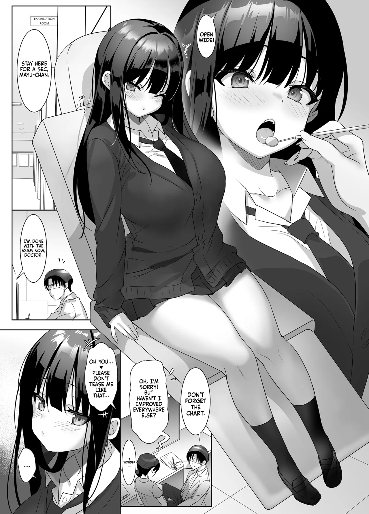 Once a big tittied High-School Girl goes all out, her Daddy can't escape! | Kyonyuu JK ga Honki o Dashitara, Papa wa Mou Nigerarenai porn comic picture 4