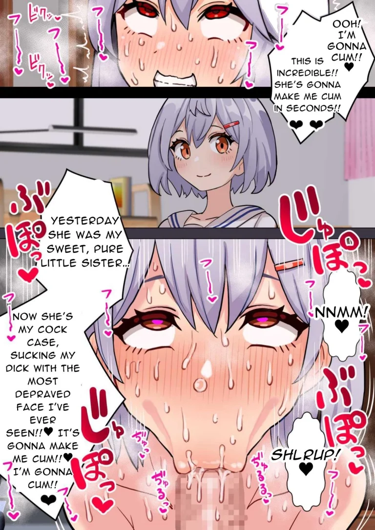 One Day, I Want To Be My Big Sister's Onahole | Imouto o Chinpo Case ni Suru Koutense Futanari Onee-chan no Hanashi porn comic picture 46