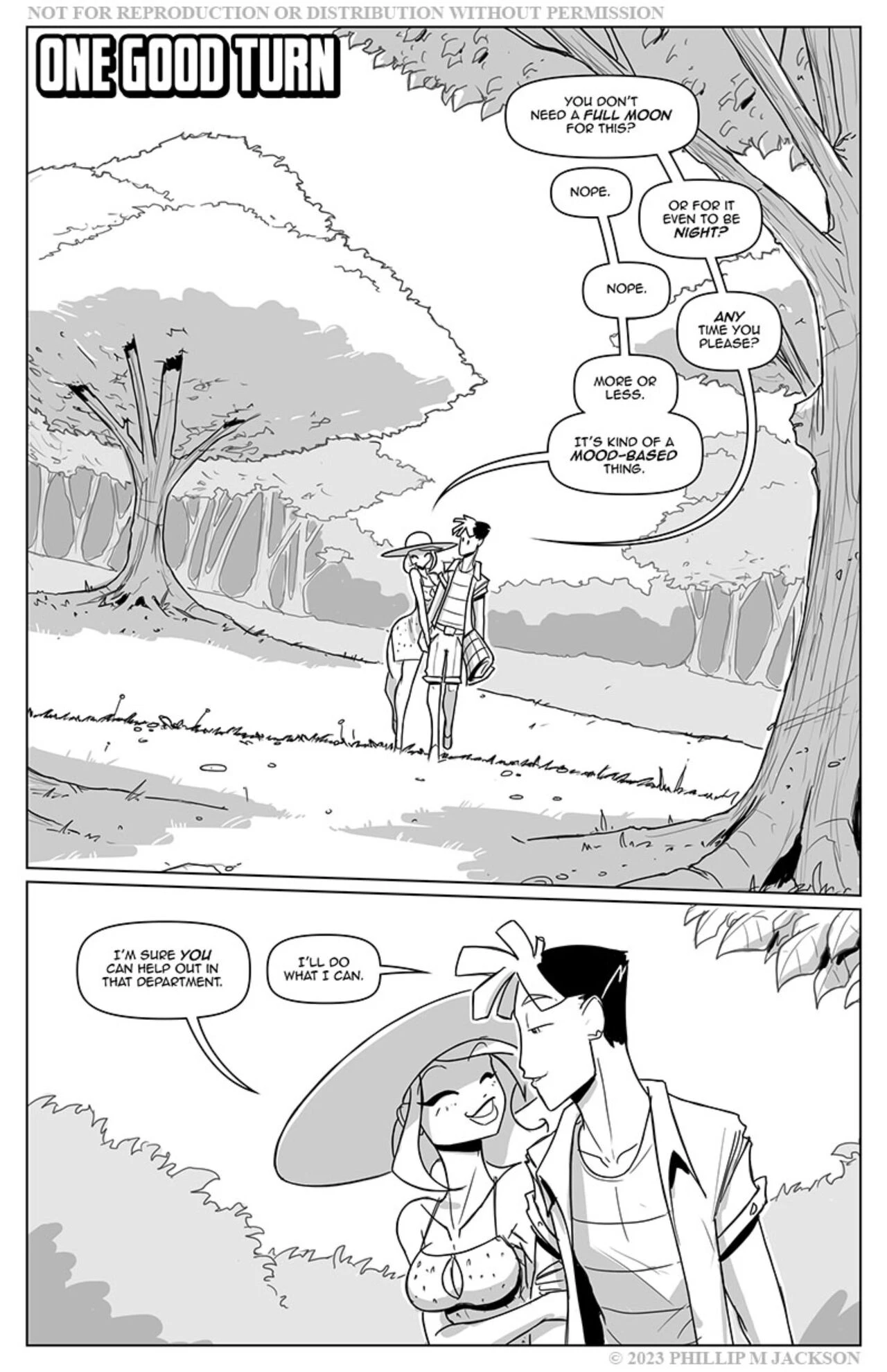 One Good Turn porn comic picture 3