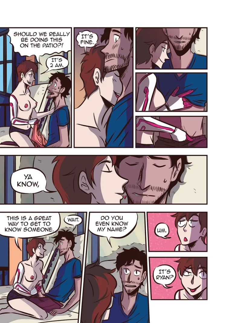 One Late Night porn comic picture 12