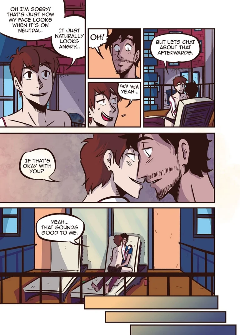 One Late Night porn comic picture 14