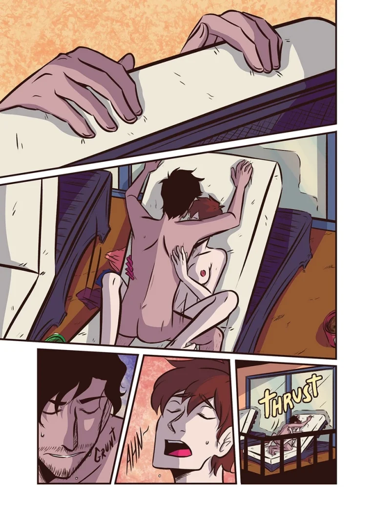One Late Night porn comic picture 16