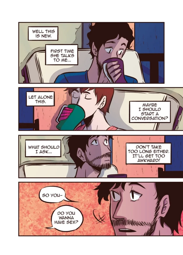 One Late Night porn comic picture 9