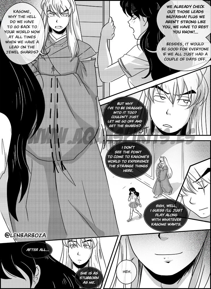 One moment(InuYasha) porn comic picture 2