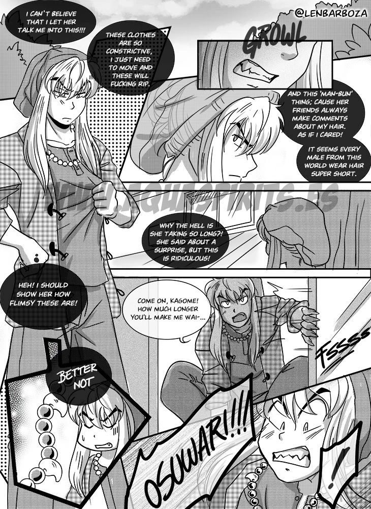 One moment(InuYasha) porn comic picture 3