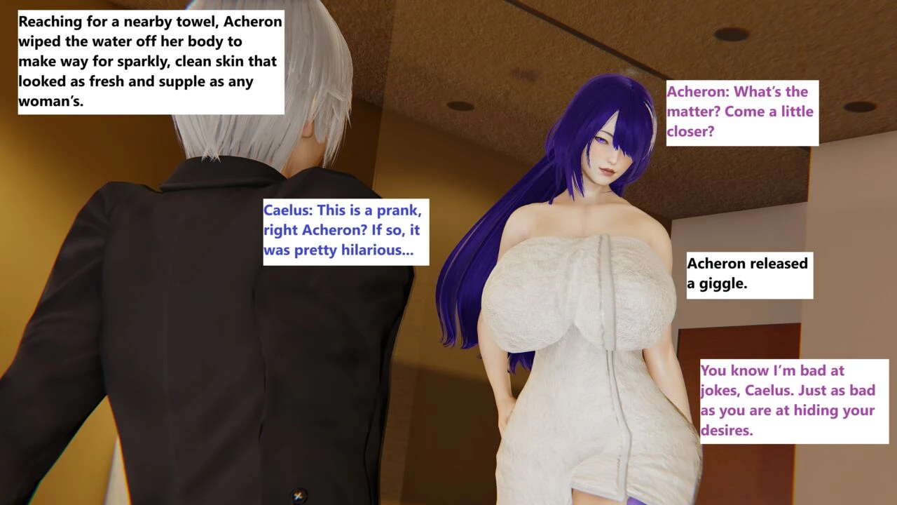 One Night with Acheron porn comic picture 10