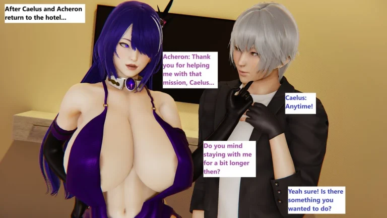 One Night with Acheron porn comic picture 2
