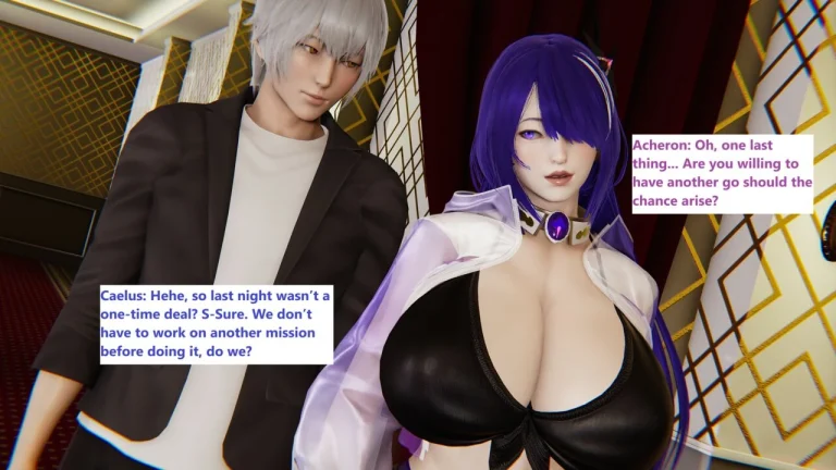One Night with Acheron porn comic picture 36