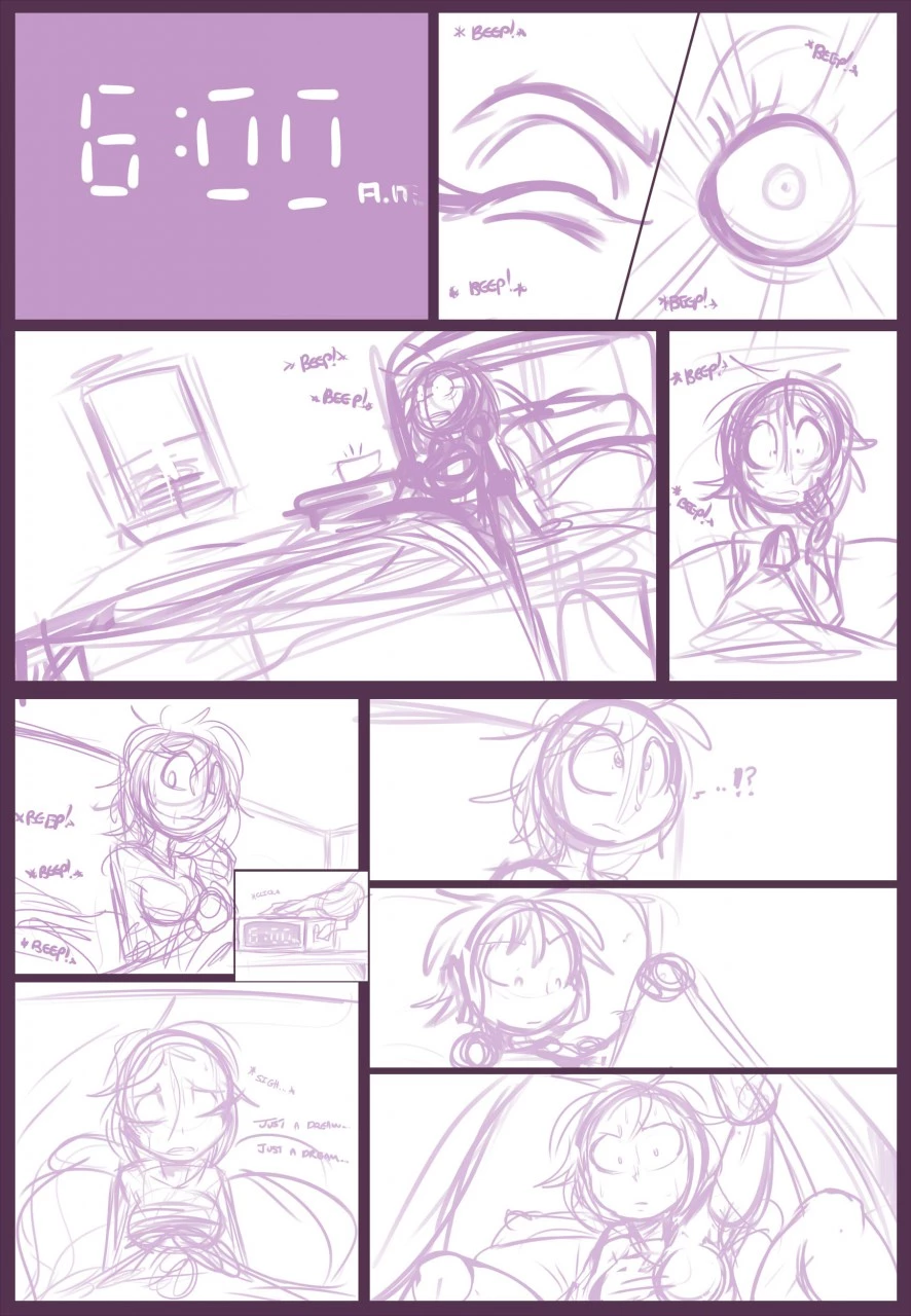 One night with Nightmare Foxy porn comic picture 20