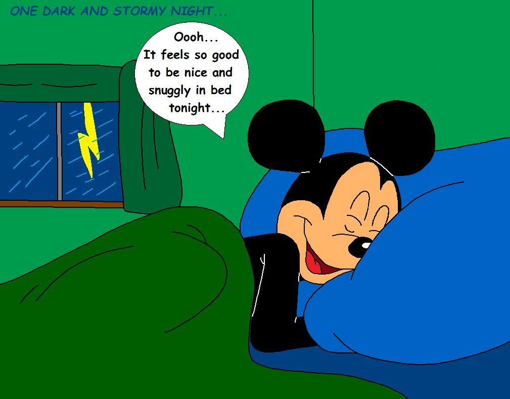 One Stormy Night porn comic picture 1