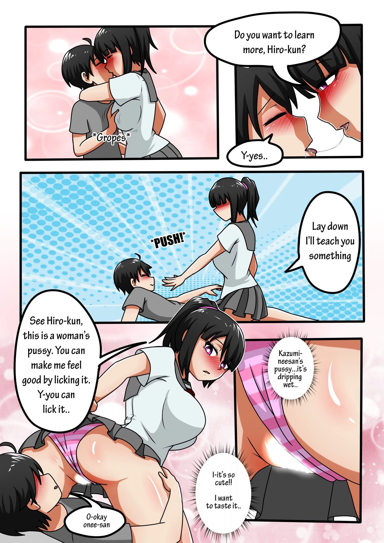 Onee-san's Love 3 porn comic picture 10