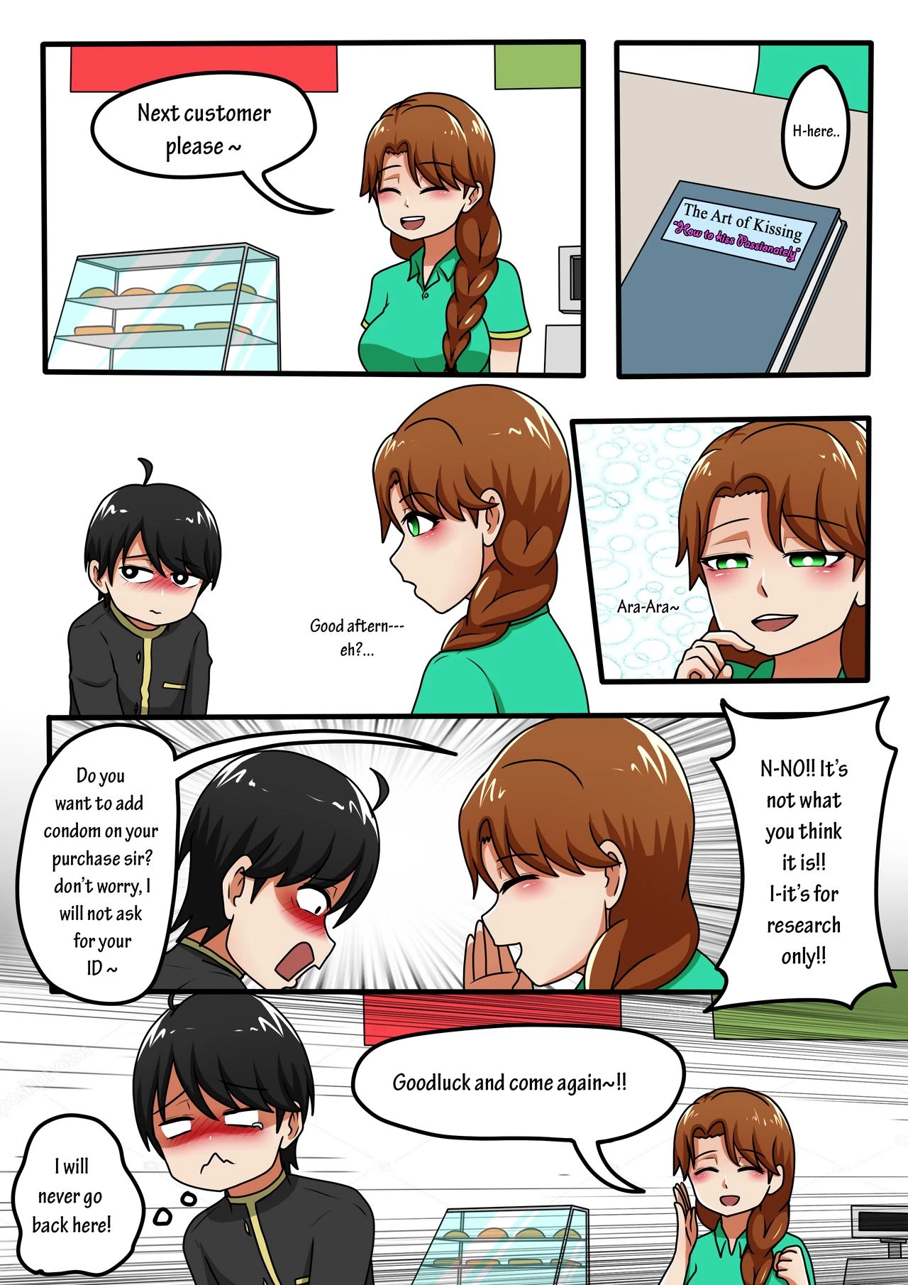 Onee-san's Love 3 porn comic picture 5