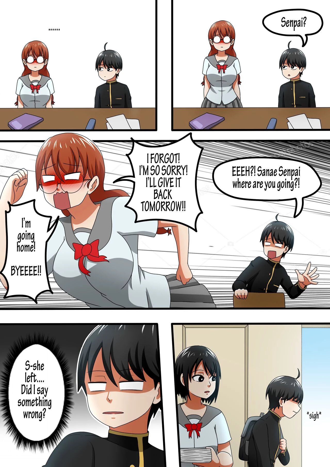 Onee-san's Love 4 porn comic picture 11