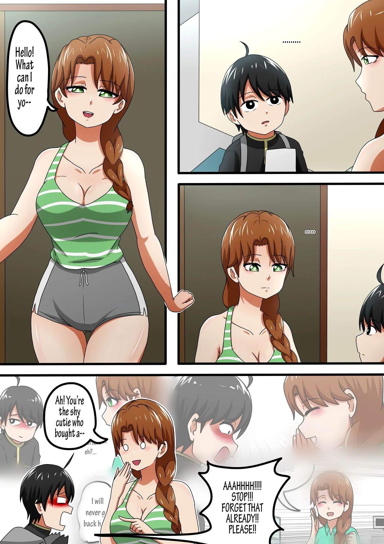 Onee-san's Love 4 porn comic picture 14