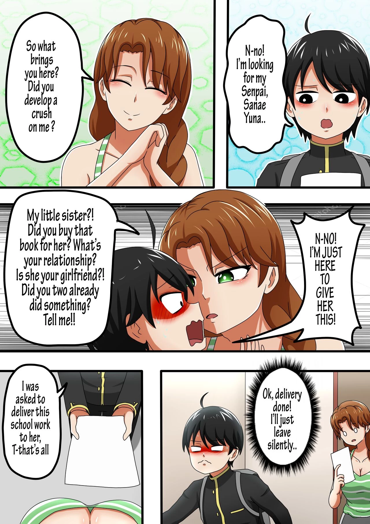 Onee-san's Love 4 porn comic picture 15