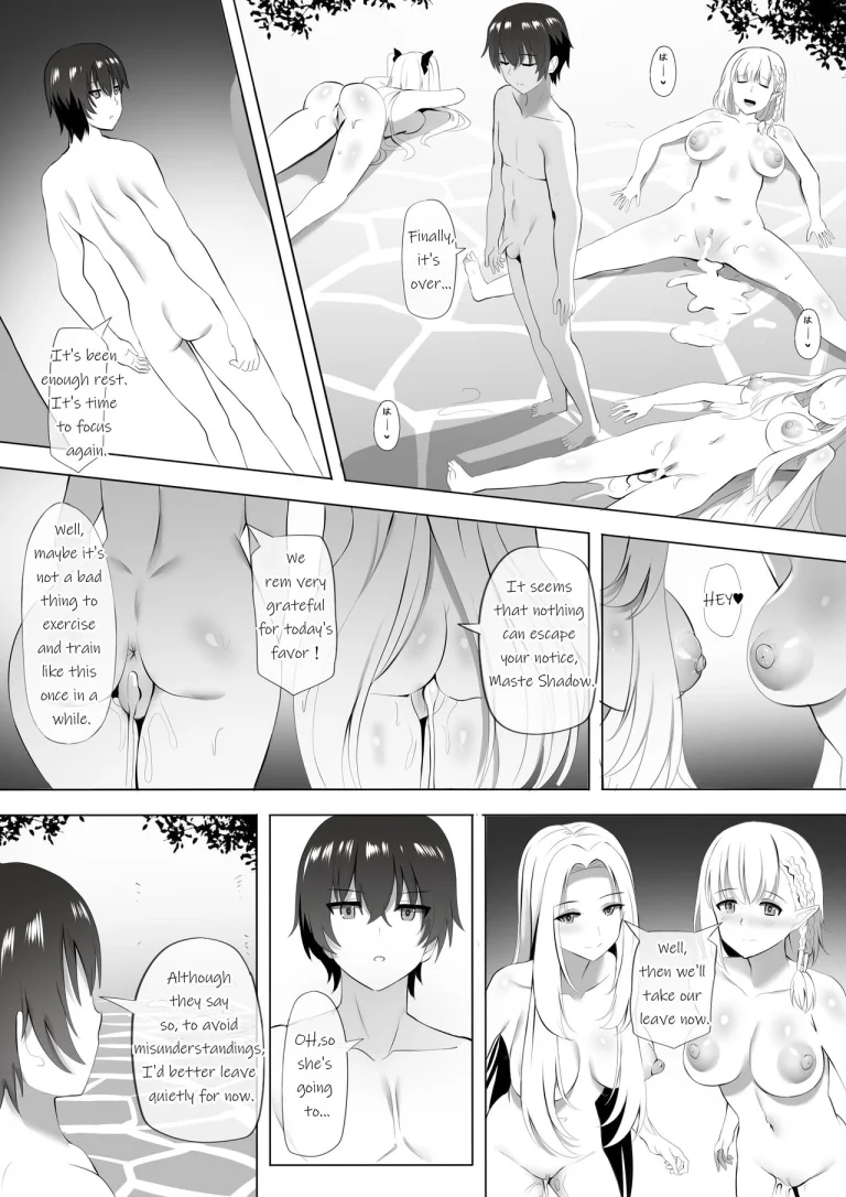 Onsen de Shadow-sama ni Naru! porn comic picture 14