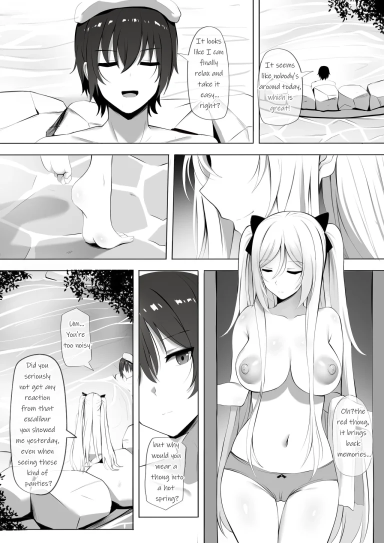Onsen de Shadow-sama ni Naru! porn comic picture 2
