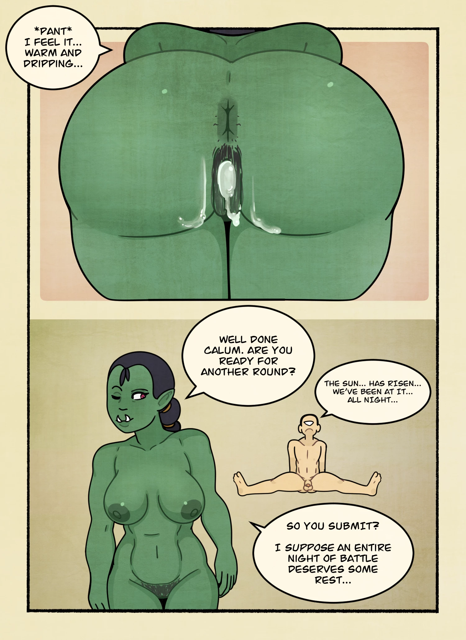 Orc Slayer 2 porn comic picture 13